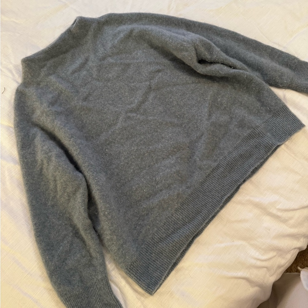 Vince Women's Cozy Charcoal Turtleneck Sweater